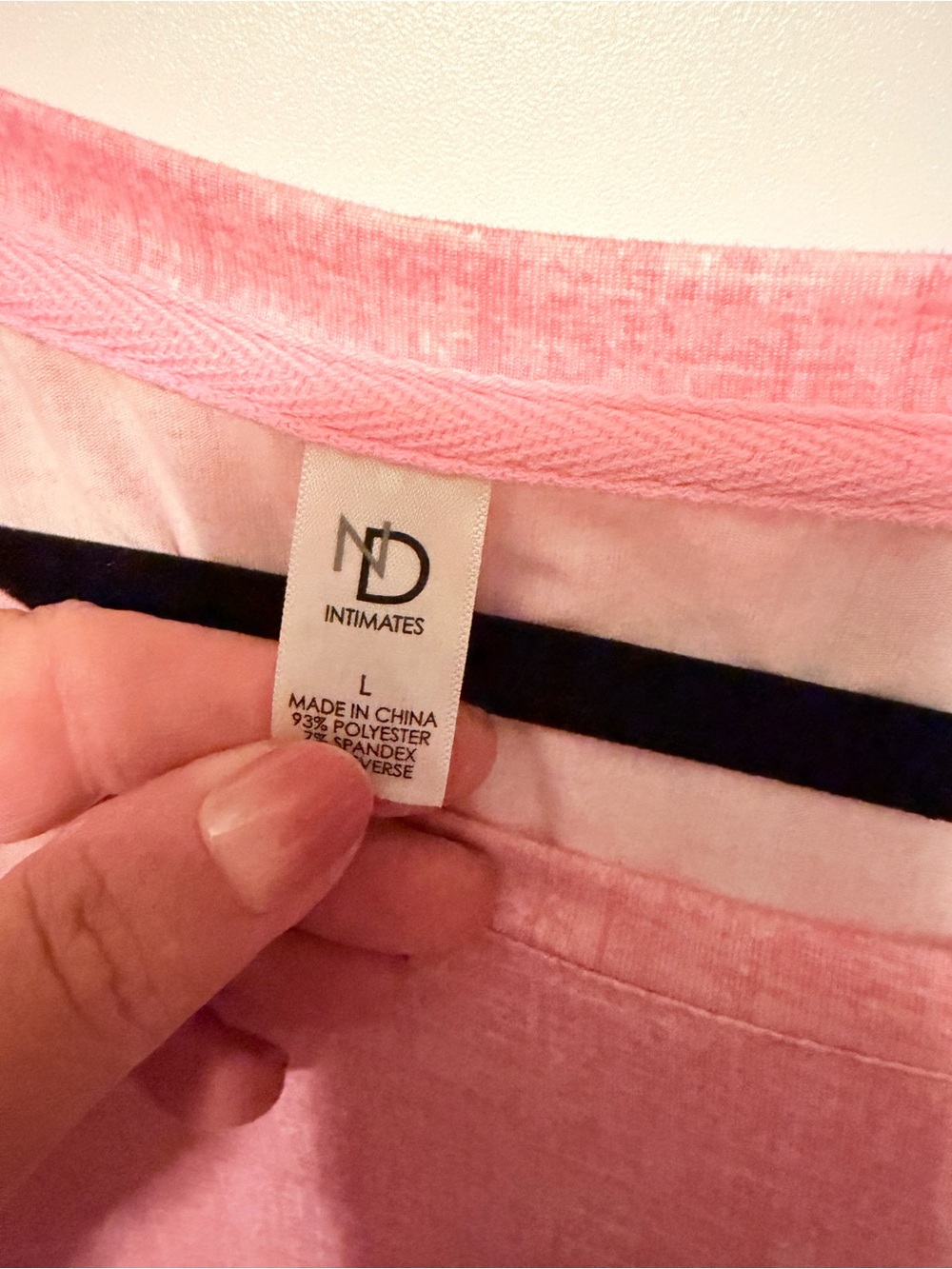 new directions Pink Short Sleeve Top with Paisley Print Pajama Pants - Picture 4 of 4